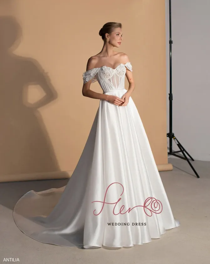 Fler | White Canvas Bride - Antilia | White Canvas Bridal