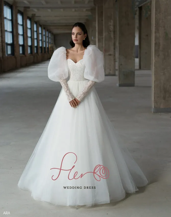 Fler | White Canvas Bride - Ara | White Canvas Bridal